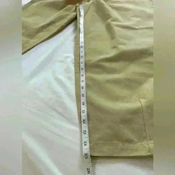 BILLIE THE LABEL Devon Cropped Pant Size 2 NWT Khaki - Picture 12 of 14